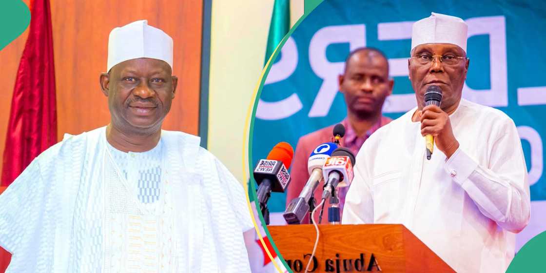 Senator Ibrahim Hassan Dankwambo says Atiku Abubakar remains the leader of the north Senator Ibrahim Hassan Dankwambo says Atiku Abubakar remains the leader of the north