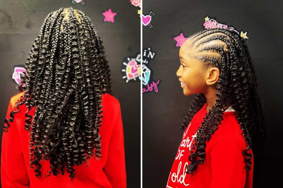 Box braids for kids