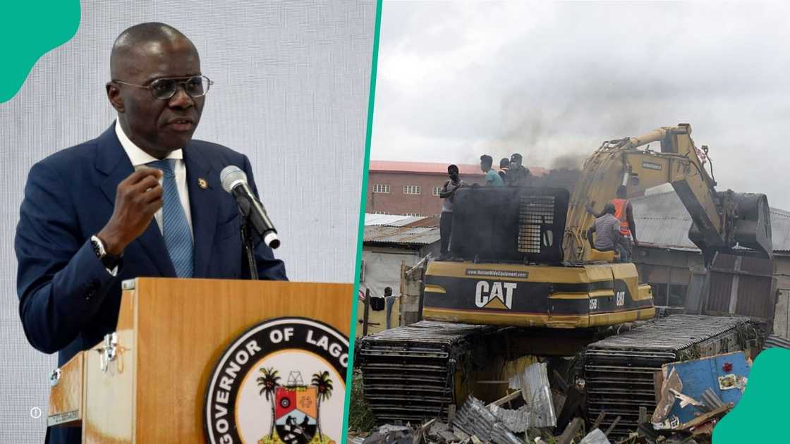 Lagos govt led by Babajide Sanwo-Olu moves to demolish illegal structures in Banana Island over non-compliance.