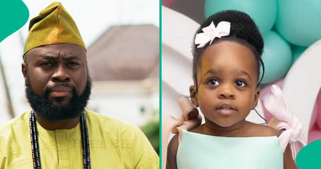 Lasisi Elenu shares video of what his daughter did to him at home Lasisi Elenu shares video of what his daughter did to him at home
