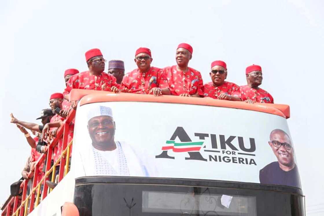 Zaben 2019: Atiku ya yiwa Buhari bugun Dawa a jihar Ebonyi Zaben 2019: Atiku ya yiwa Buhari bugun Dawa a jihar Ebonyi