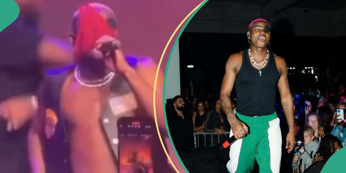 Ruger wears a female fan's pant Ruger wears a female fan's pant