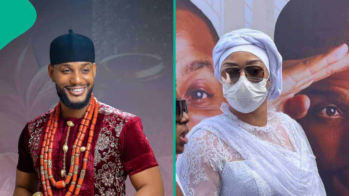 Reactions as lady shares what she noticed about a particular woman around Alexx Ekubo's wife during the funeral Reactions as lady shares what she noticed about a particular woman around Alexx Ekubo's wife during the funeral