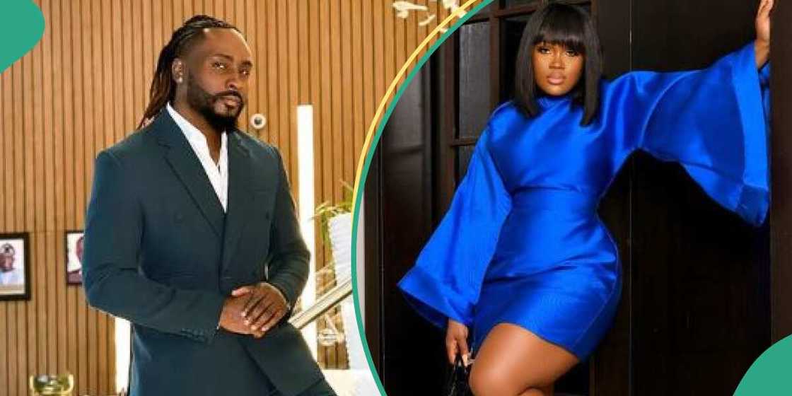 BBNaija All Stars housemates Cee C and Pere BBNaija All Stars housemates Cee C and Pere