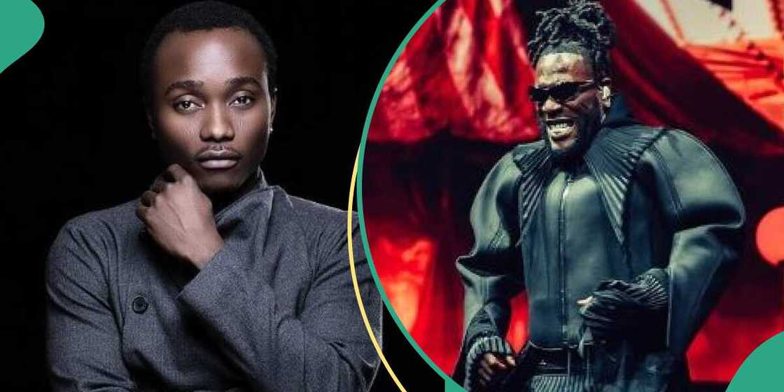 Nigerian singers Brymo and Burna Boy