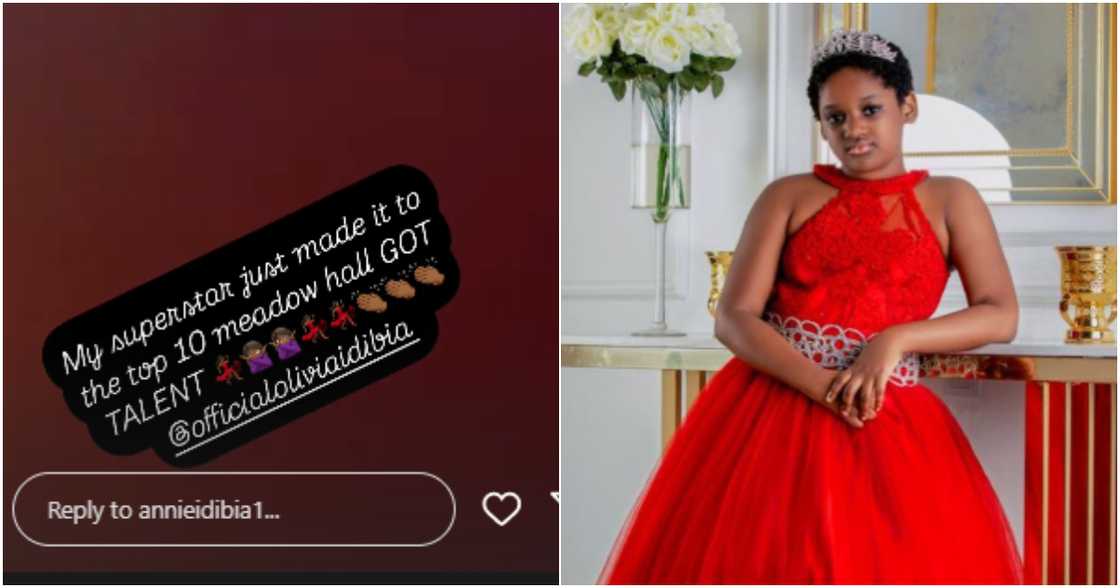 Annie and 2baba Idibia’s 2nd daughter aces school talent Annie and 2baba Idibia’s 2nd daughter aces school talent