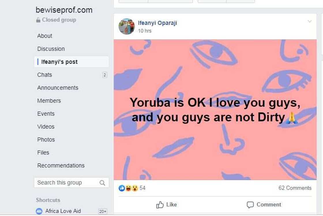 Nigerian soldier Ifeanyi Oparaji declares his hate for Yorubas on social media Nigerian soldier Ifeanyi Oparaji declares his hate for Yorubas on social media