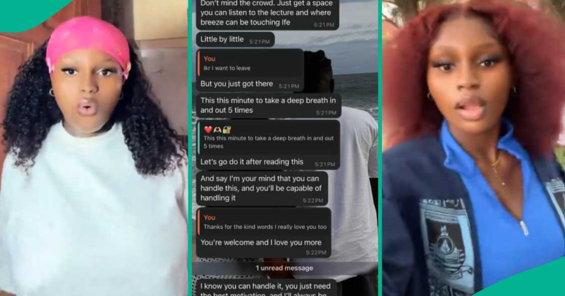 LASU student who recently delivered baby shares messages husband sent her as she resumes school LASU student who recently delivered baby shares messages husband sent her as she resumes school