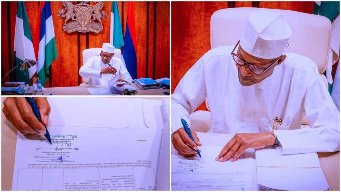 PIB: President Buhari Finally Signs Petroleum Industry Bill into Law PIB: President Buhari Finally Signs Petroleum Industry Bill into Law