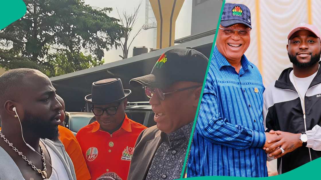 Davido links up with Akwa Ibom state governor, clip trends Davido links up with Akwa Ibom state governor, clip trends