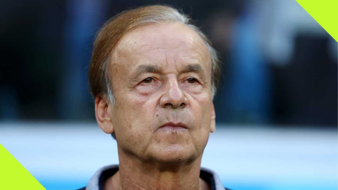 Gernot Rohr under pressure