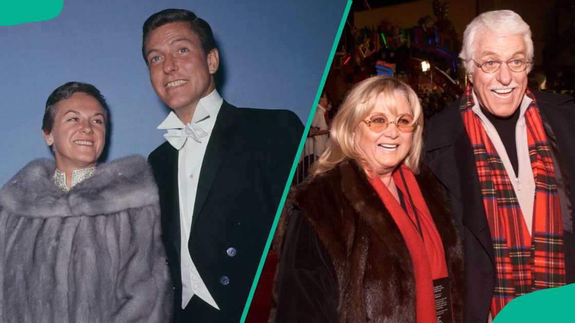 Dyke and Margie at an Awards show and him at a different event with Michelle Dyke and Margie at an Awards show and him at a different event with Michelle