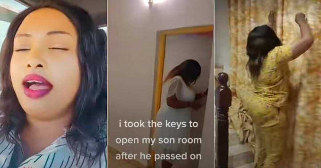 Mum opens dead son's room, viral video Mum opens dead son's room, viral video