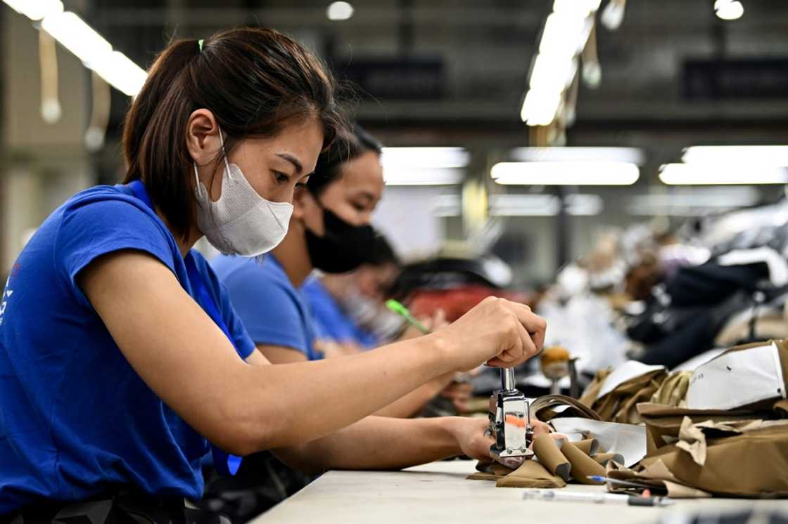 The United States is a major market for Vietnams exports including clothing and shoes The United States is a major market for Vietnams exports including clothing and shoes