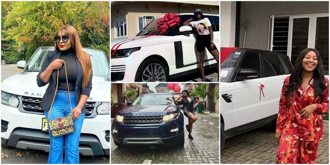 6 female celebrities who have splashed over N20 million on Range Rovers.