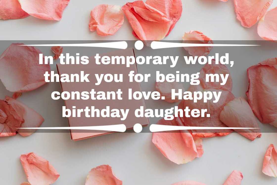 Heartwarming birthday wishes for daughter