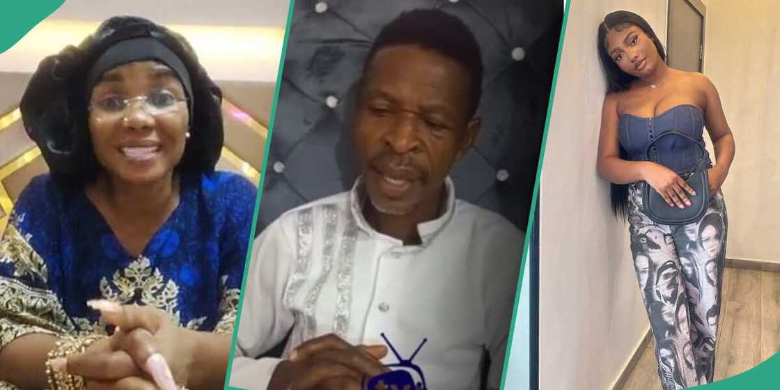Iyabo Ojo, Mohbad's father and Wunmi Iyabo Ojo, Mohbad's father and Wunmi
