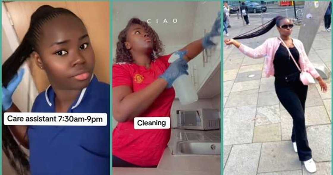 Lady shares toughs jobs she has done in UK including cleaning, care giving Lady shares toughs jobs she has done in UK including cleaning, care giving