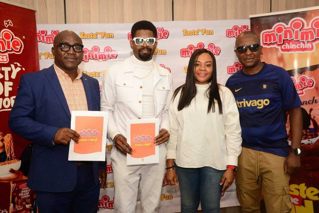 New Ambassador Alert: Minimie Welcomes Basket Mouth on Board