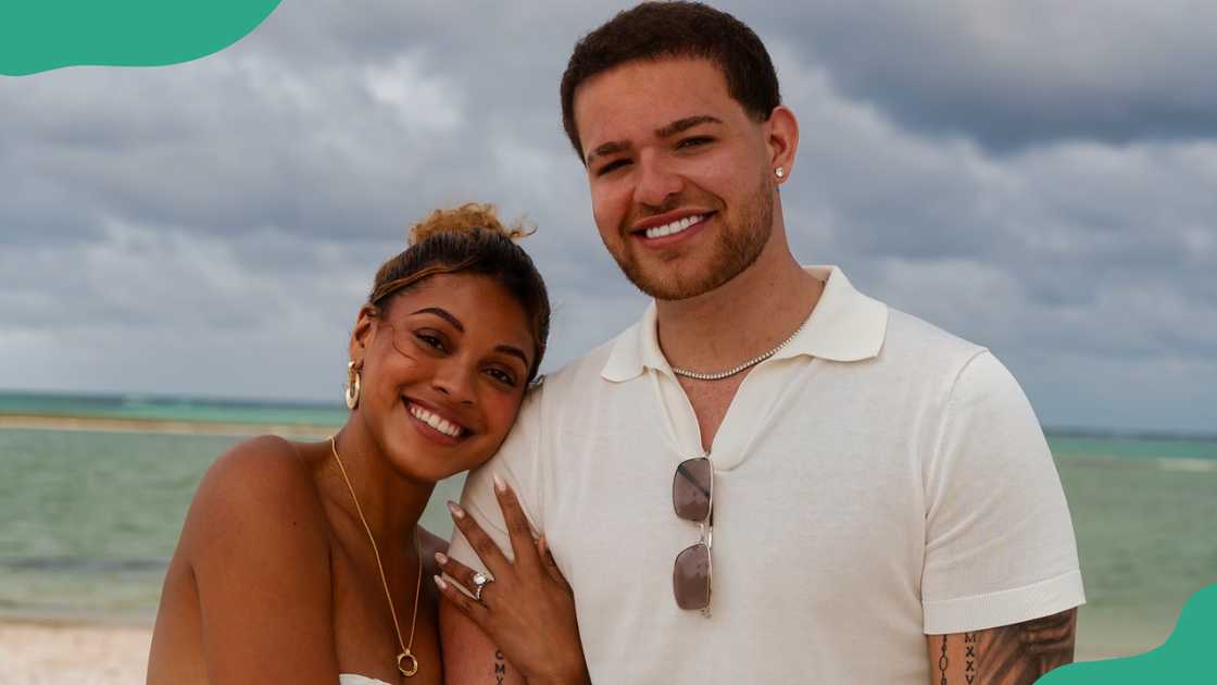 Hannah and Marco in Punta Cana, Dominican Republic.