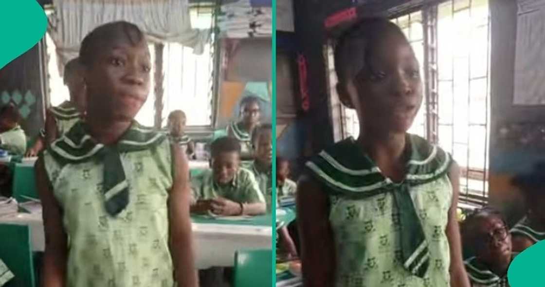 Nigerian students seen speaking with British accent Nigerian students seen speaking with British accent