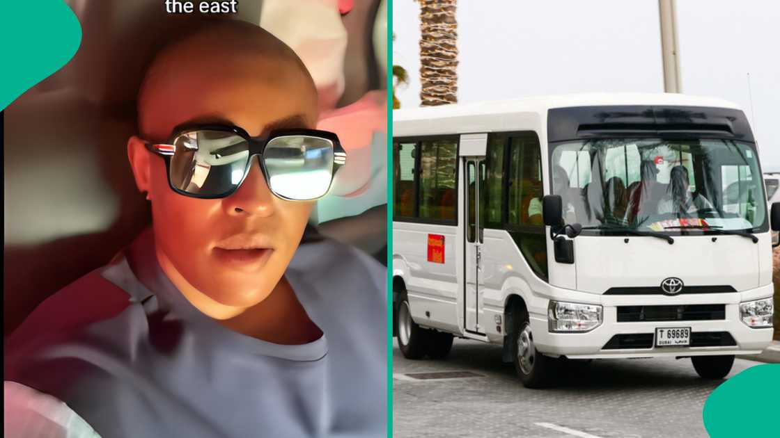 Woman who is afraid of flying travels by bus. Woman who is afraid of flying travels by bus.