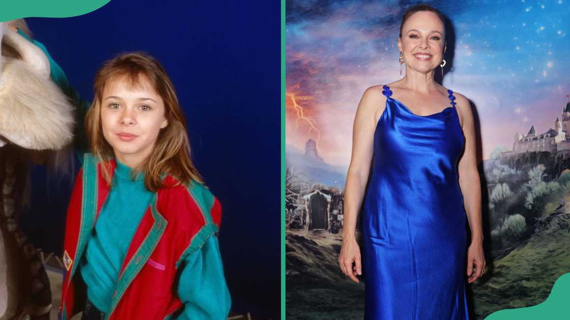 Tami Stronach in 1994 (L).Tami Stronach IN 2024 (R).