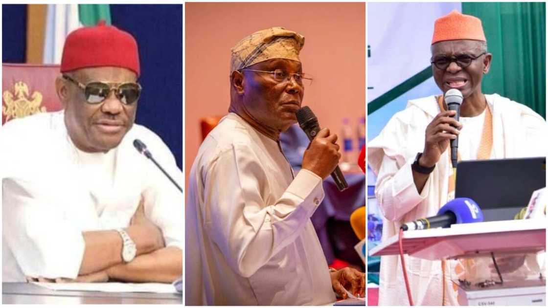 Nyesom Wike/PDP/APC/Nasir El-Rufai/Atiku Abubakar/2023 Election/Southern Presidency