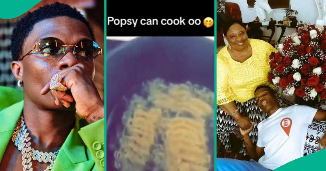 Wizkid in the kitchen. Wizkid in the kitchen.