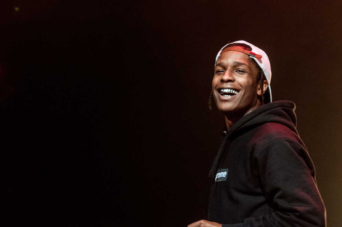 A$ap Rocky performs onstage at The BBC Radio 1's Big weekend