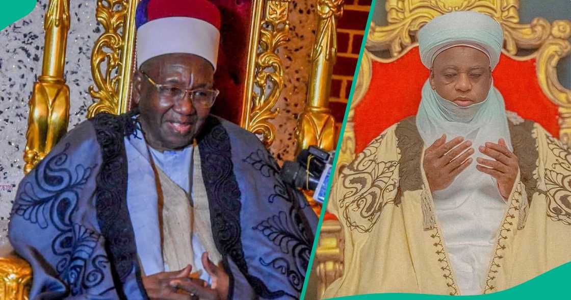 Shehun Borno da Sarkin Musulmi.