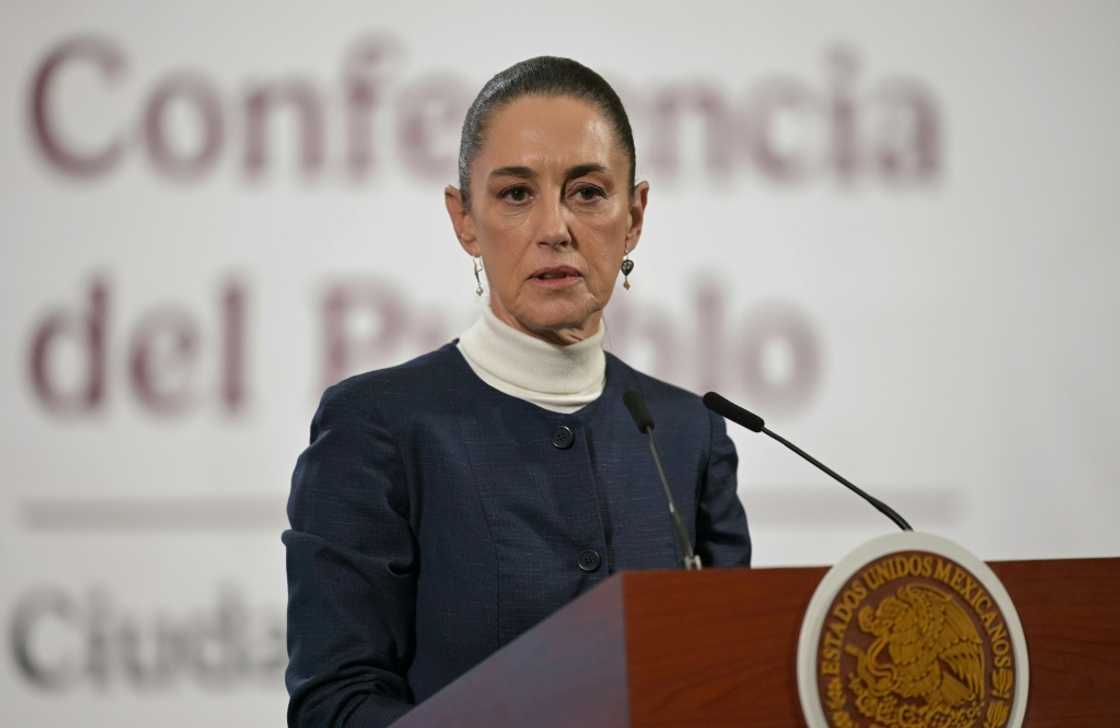 The peso rallied on news that Mexico's President Claudia Sheinbaum (pictured) had struck a deal with President Donald Trump hours before US tariffs kicked in