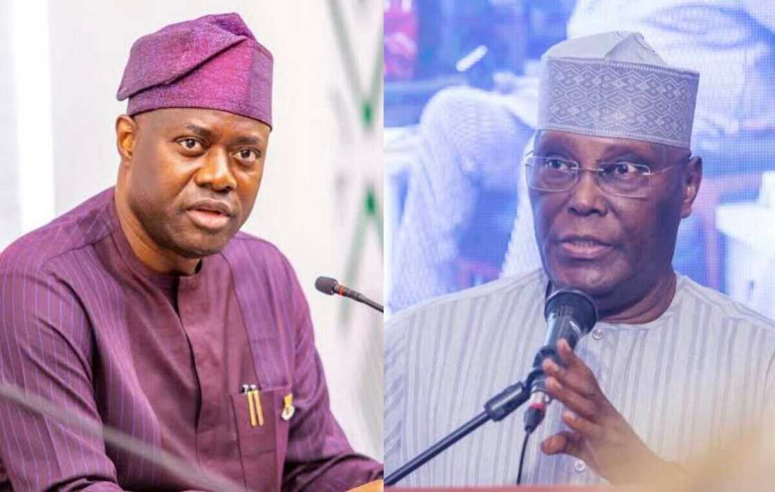 Seyi Makinde, Atiku Seyi Makinde, Atiku