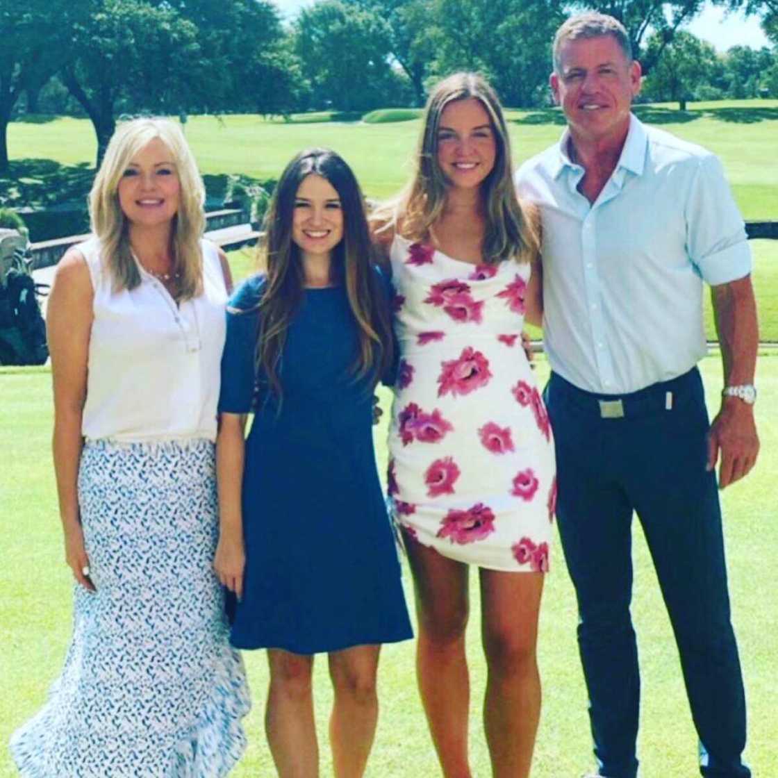 Troy Aikman Rhonda Worthey Troy Aikman Rhonda Worthey
