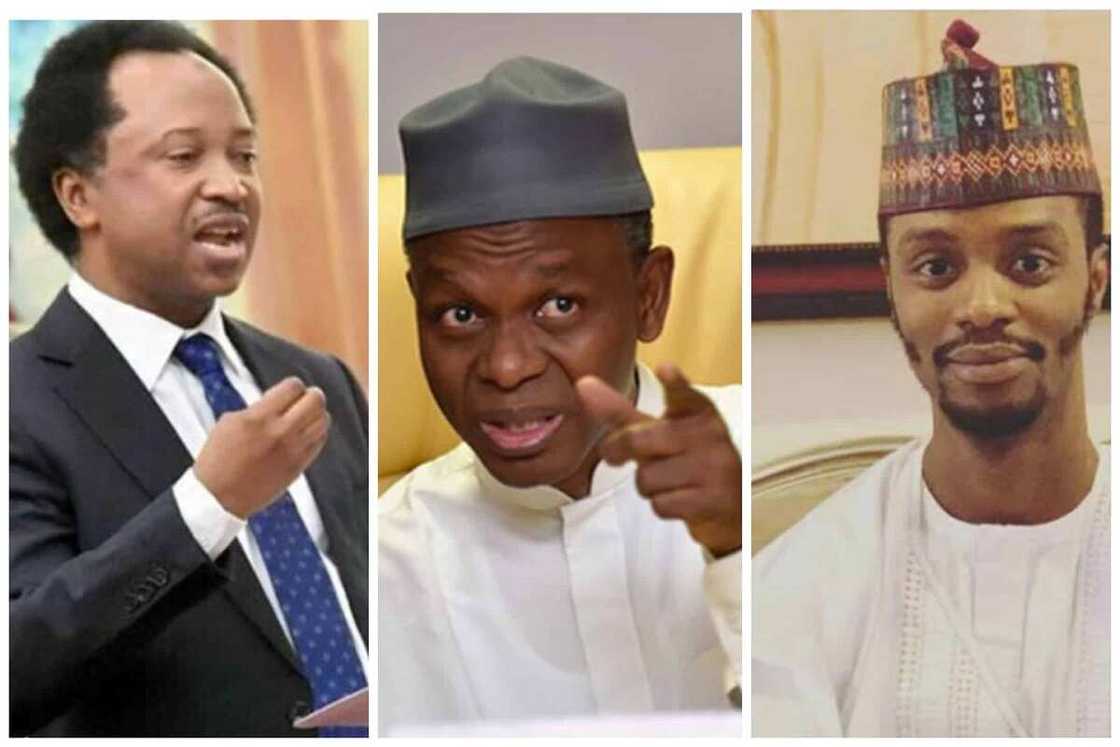 Shehu Sani, Nasir El-rufa da Bashir El-rufai Shehu Sani, Nasir El-rufa da Bashir El-rufai
