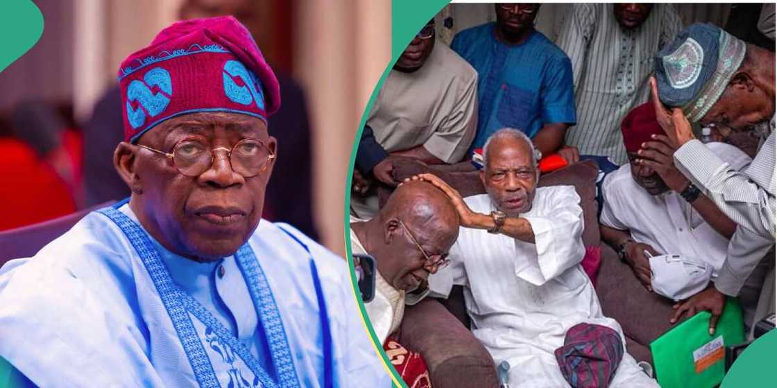 Owo, Ondo state, Akure, Tinubu, Tinubu arrived at the Akure residence of Pa Reuben Fasoranti, Afenifere