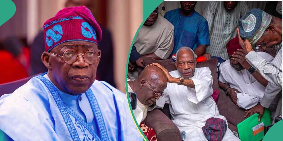 Owo, Ondo state, Akure, Tinubu, Tinubu arrived at the Akure residence of Pa Reuben Fasoranti, Afenifere Owo, Ondo state, Akure, Tinubu, Tinubu arrived at the Akure residence of Pa Reuben Fasoranti, Afenifere