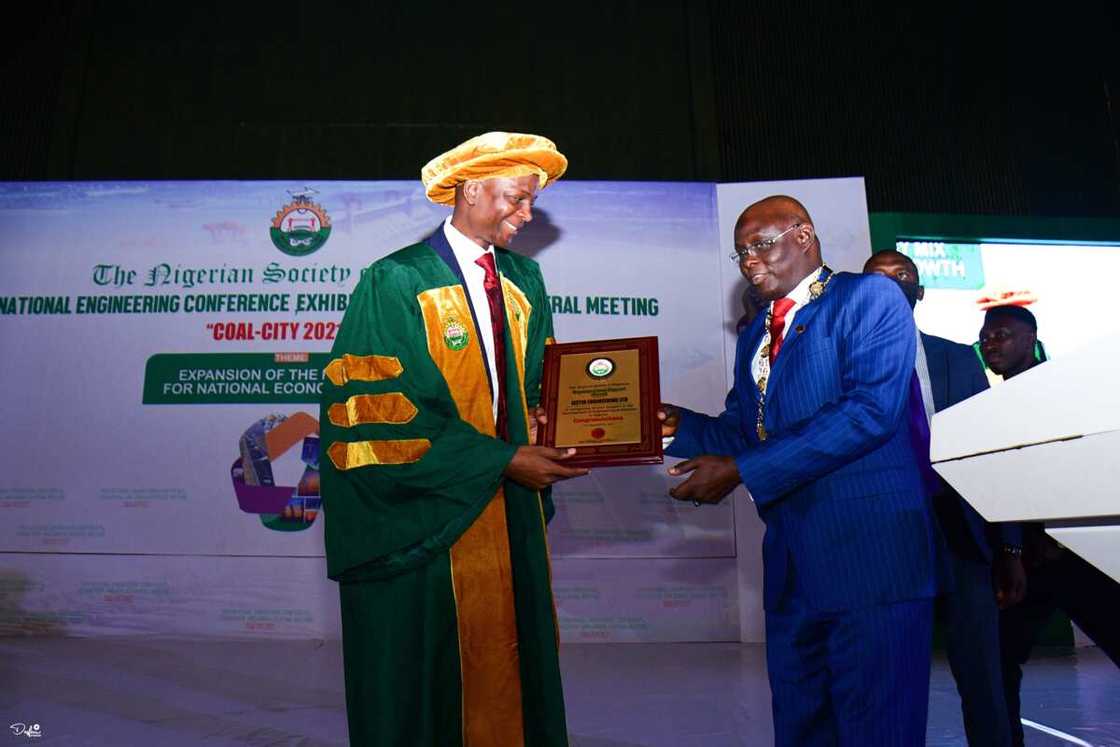Nigerian Society of Engineers Honour Azibaola Robert Nigerian Society of Engineers Honour Azibaola Robert
