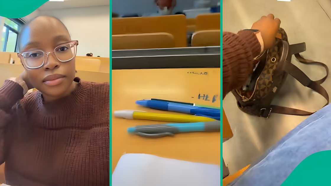 Nigerian student documents exam in Germany