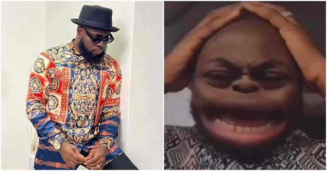 Lasisi mourns mother's death. Lasisi mourns mother's death.