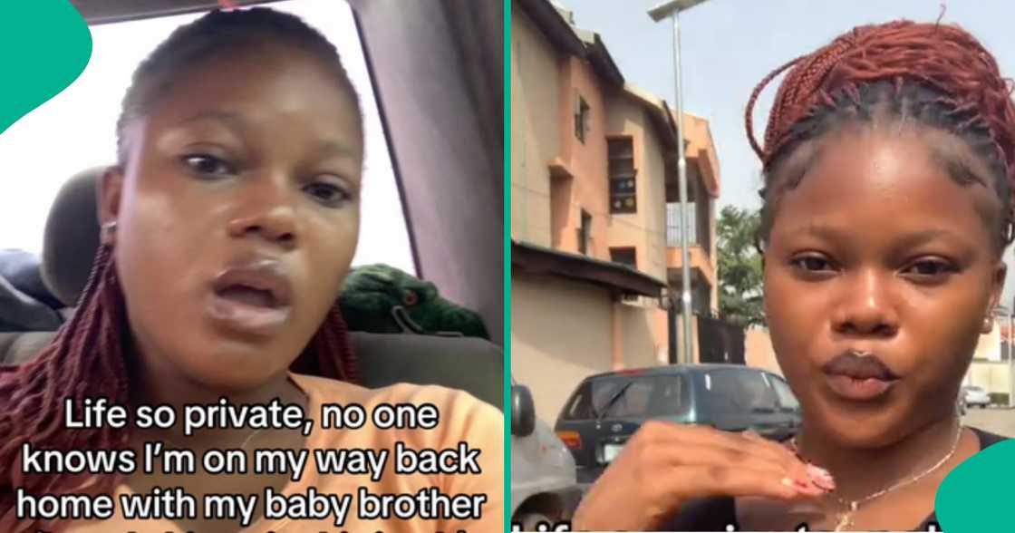 Lady breaks down in tears after causing younger brother to miss his JAMB examination Lady breaks down in tears after causing younger brother to miss his JAMB examination