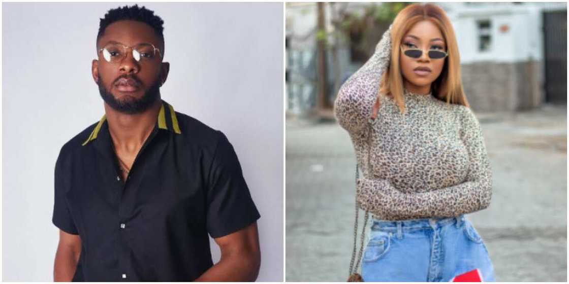 Cross has a crush on Tacha Cross has a crush on Tacha