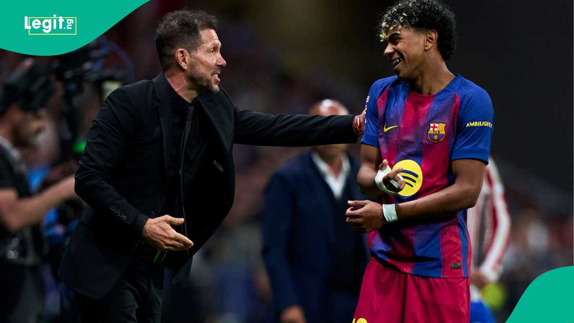 Diego Simeone, Lamine Yamal, Barcelona, Atletico Madrid, Barcelona.