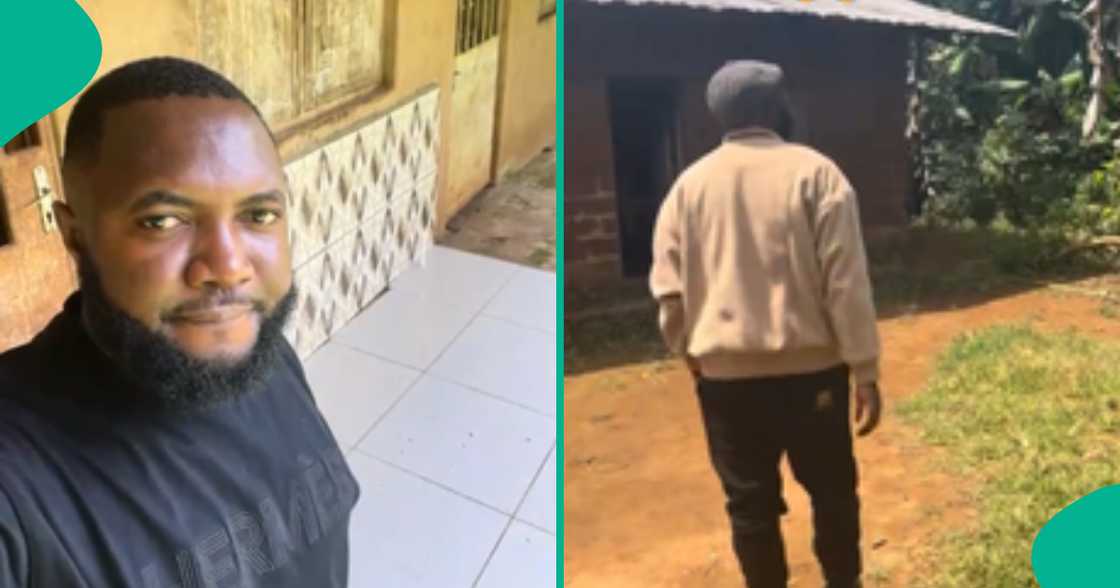 Man cries out after visiting home after 8 years, says there is no one left