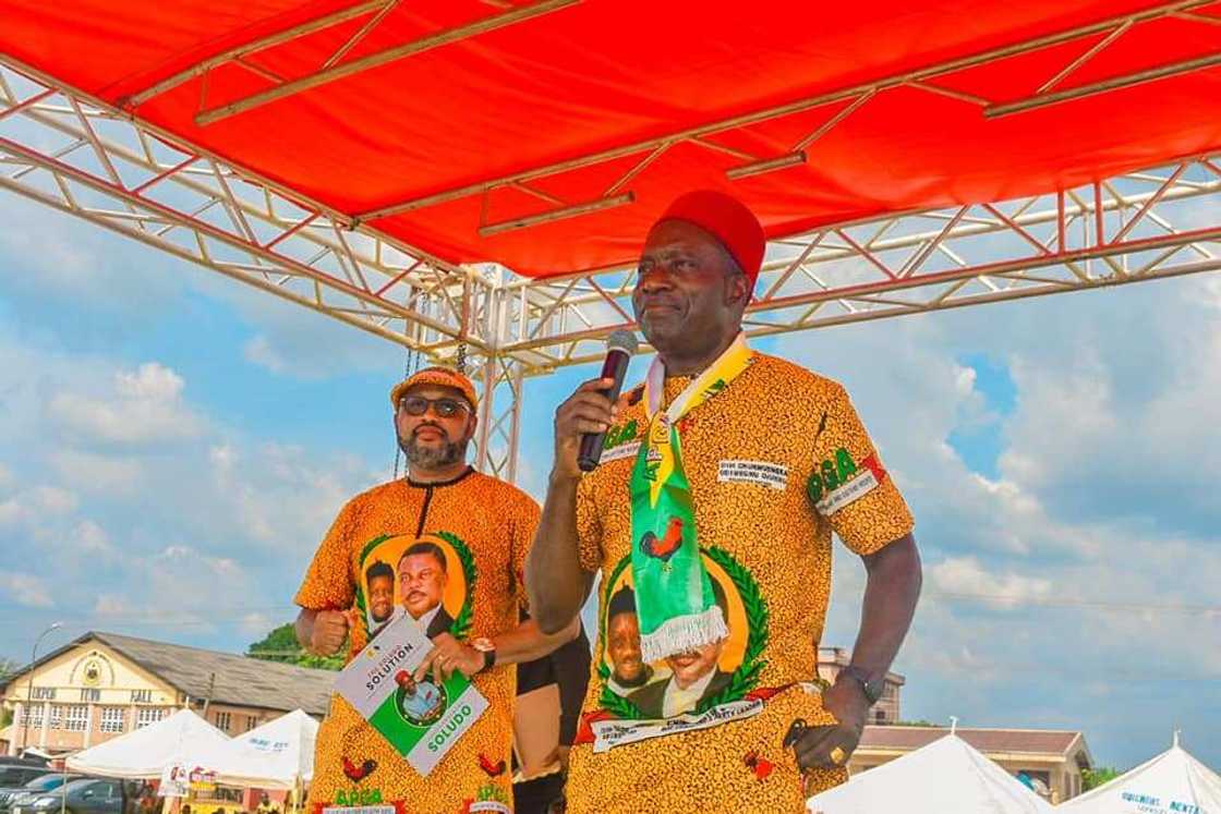 Kai mai garkuwa da mutane ne, Dan takaran APGA ga dan takaran APC