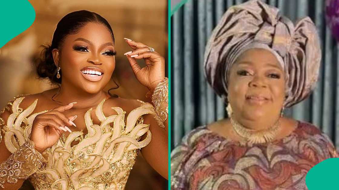 Funke Akindele appreciates late mother. Funke Akindele appreciates late mother.