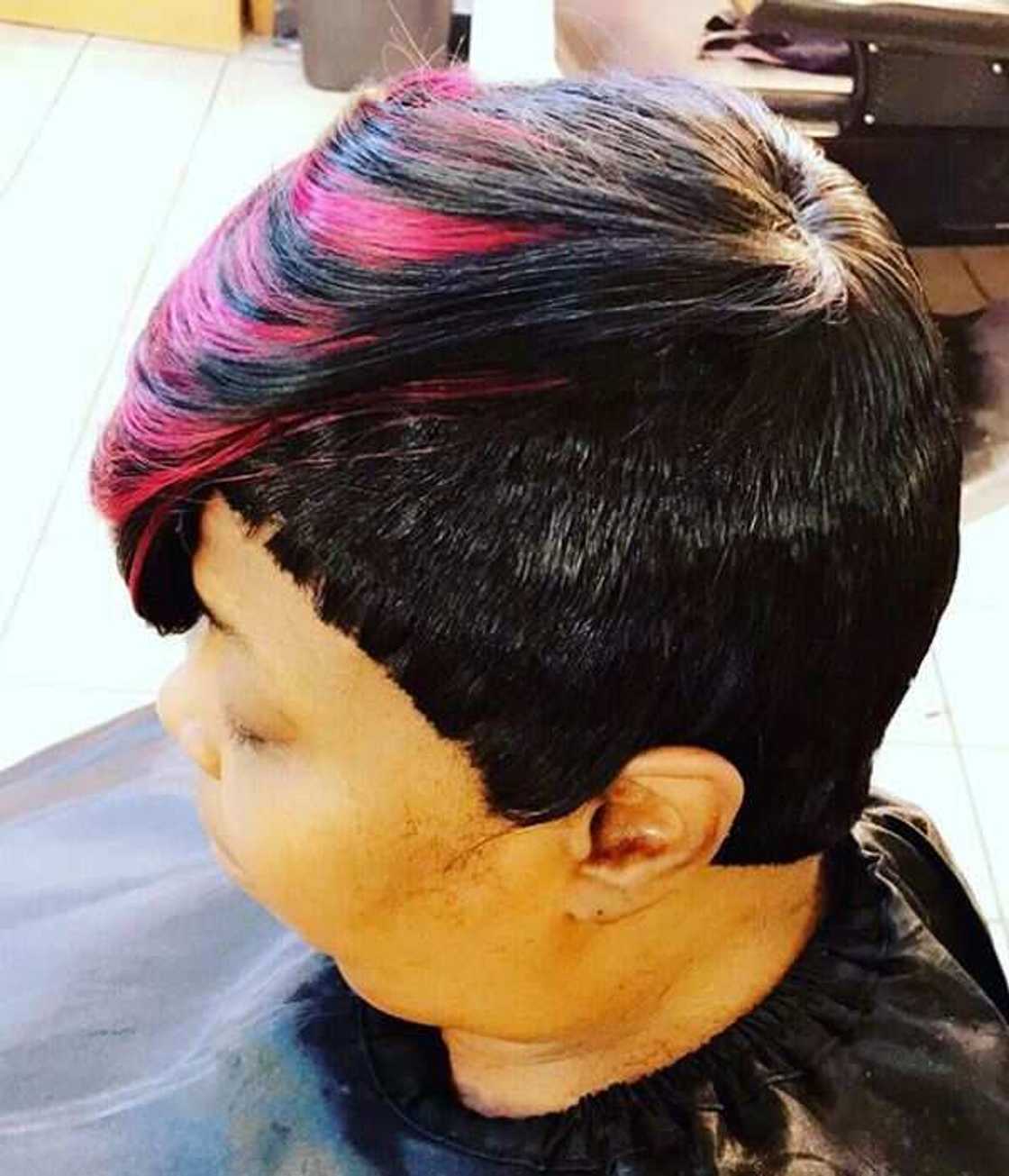 Asymmetrical bob Asymmetrical bob