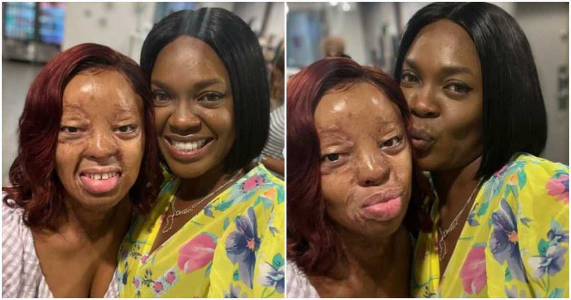 Actress Omoni Oboli and singer Kechi Actress Omoni Oboli and singer Kechi
