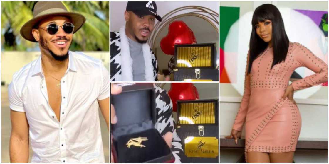 BBNaija's Ozo receives Valentine's day gift from Nengi, reveals content of the package BBNaija's Ozo receives Valentine's day gift from Nengi, reveals content of the package
