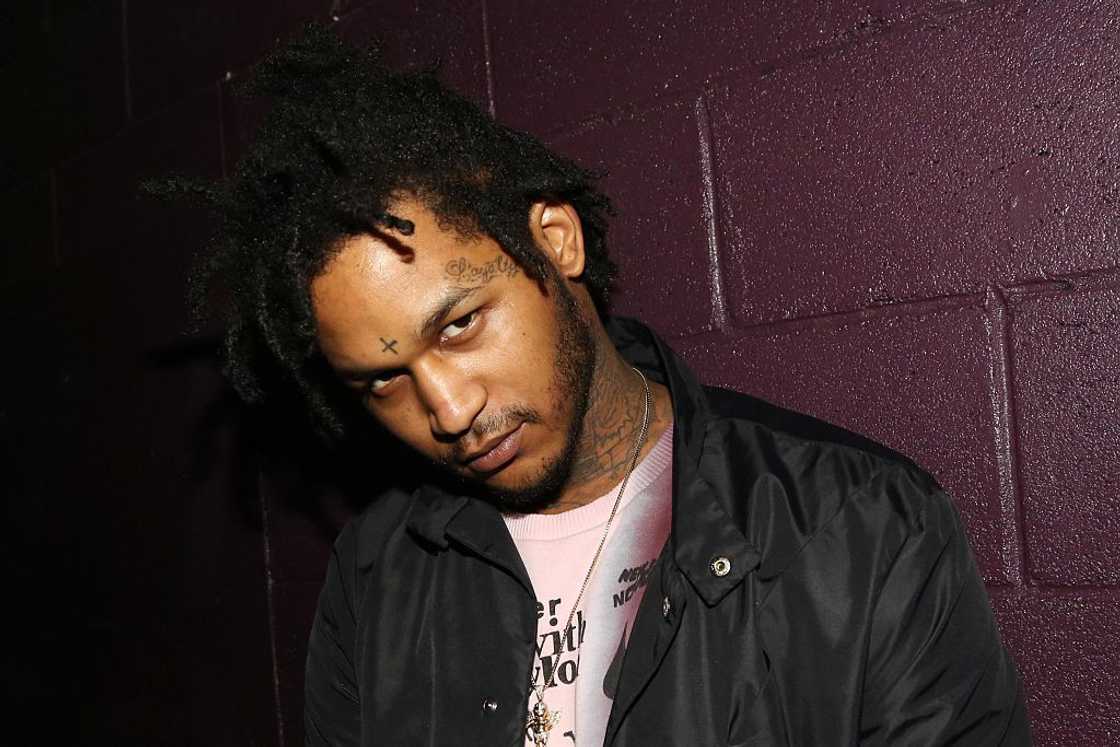 Fredo Santana poses at Santos Party House Fredo Santana poses at Santos Party House